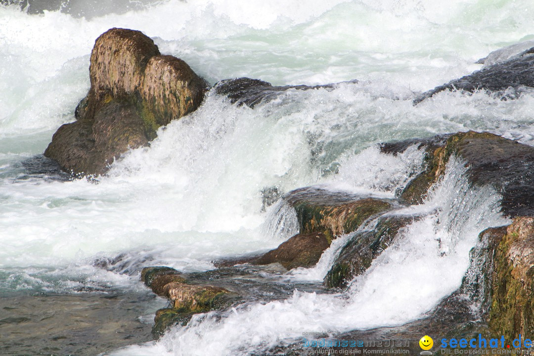 Rheinfall: Neuhausen - Schweiz: Schaffhausen am Bodensee, 09.04.2014