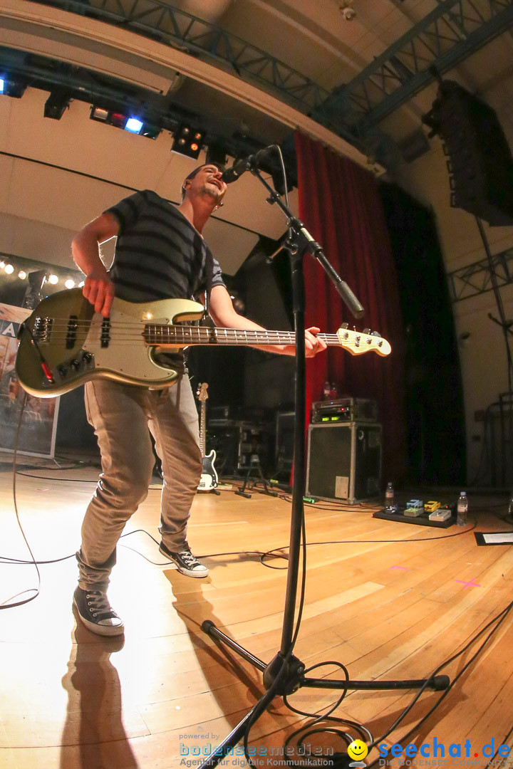 Die Happy live mit Support PARKA: Radolfzell am Bodensee, 12.04.2014