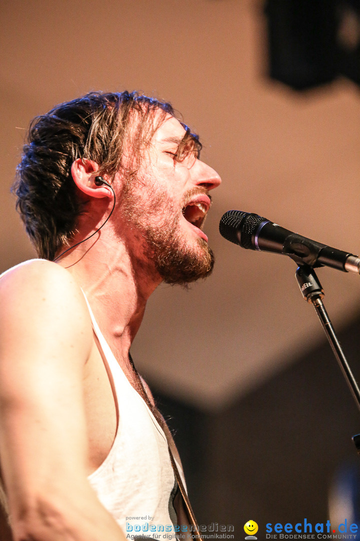 Die Happy live mit Support PARKA: Radolfzell am Bodensee, 12.04.2014