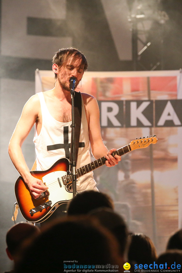 Die Happy live mit Support PARKA: Radolfzell am Bodensee, 12.04.2014