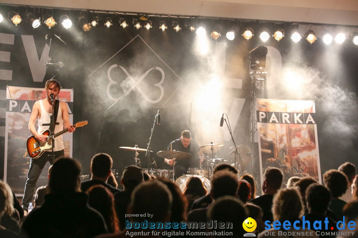 Die Happy live mit Support PARKA: Radolfzell am Bodensee, 12.04.2014