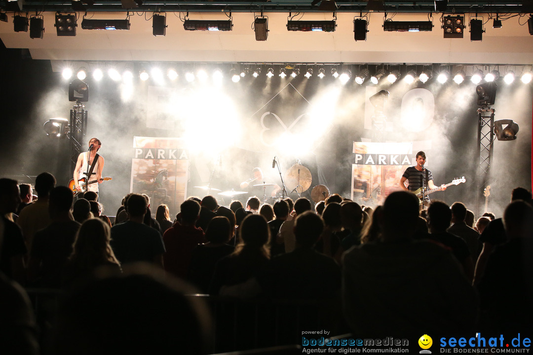 Die Happy live mit Support PARKA: Radolfzell am Bodensee, 12.04.2014