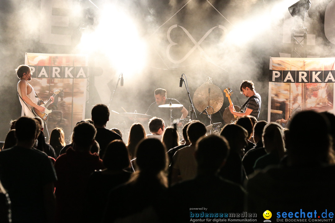 Die Happy live mit Support PARKA: Radolfzell am Bodensee, 12.04.2014
