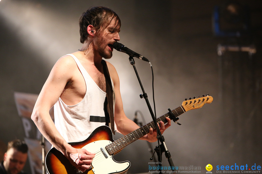 Die Happy live mit Support PARKA: Radolfzell am Bodensee, 12.04.2014
