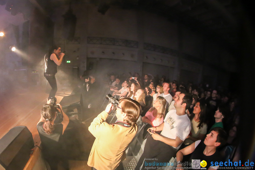 Die Happy live mit Support PARKA: Radolfzell am Bodensee, 12.04.2014