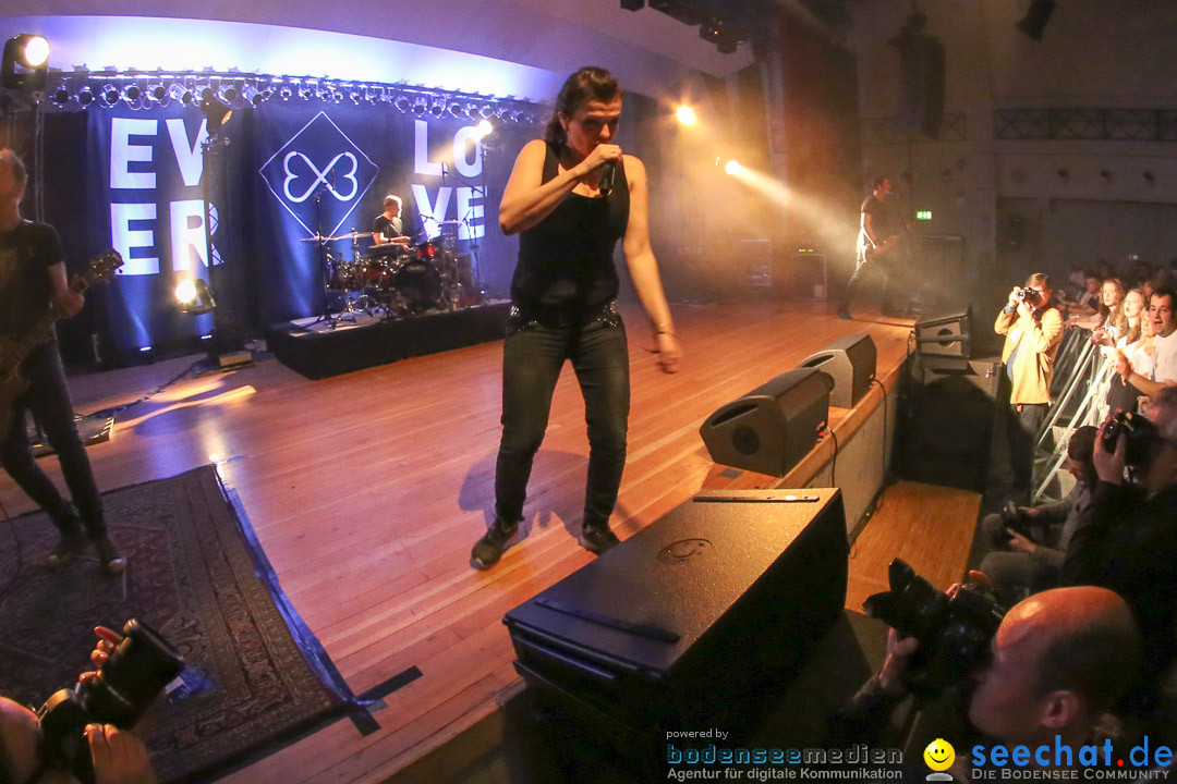 Die Happy live mit Support PARKA: Radolfzell am Bodensee, 12.04.2014