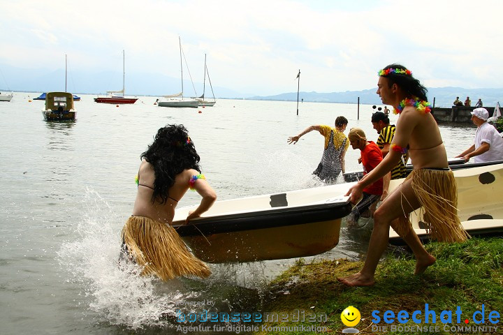 Badewannenrennen in Wasserburg am Bodensee 11.07.2009