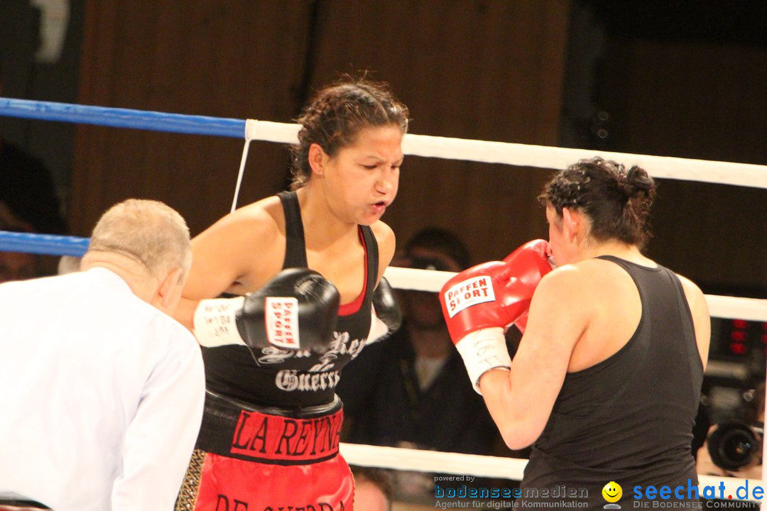 Rola El-Halabi vs. Victoria Cisneros: WM Boxkampf: Ulm, 10.05.2014