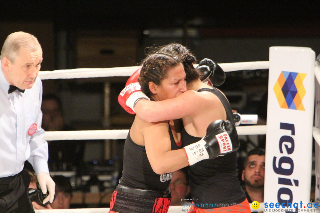 Rola El-Halabi vs. Victoria Cisneros: WM Boxkampf: Ulm, 10.05.2014