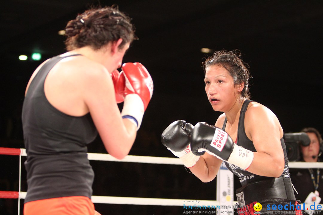 Rola El-Halabi vs. Victoria Cisneros: WM Boxkampf: Ulm, 10.05.2014