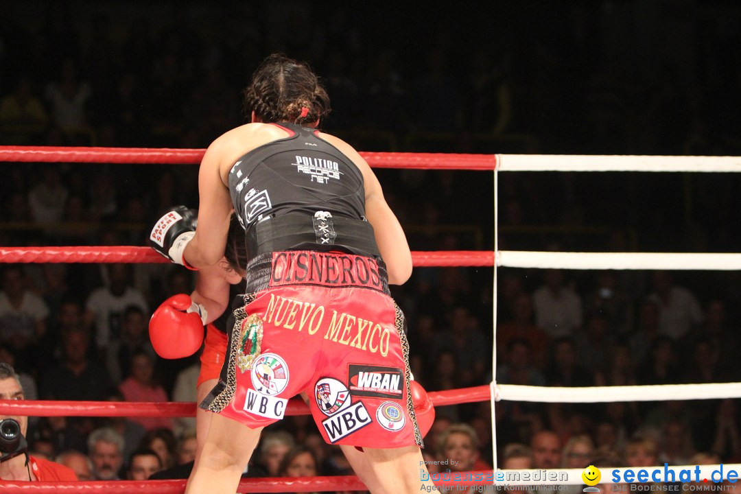 Rola El-Halabi vs. Victoria Cisneros: WM Boxkampf: Ulm, 10.05.2014