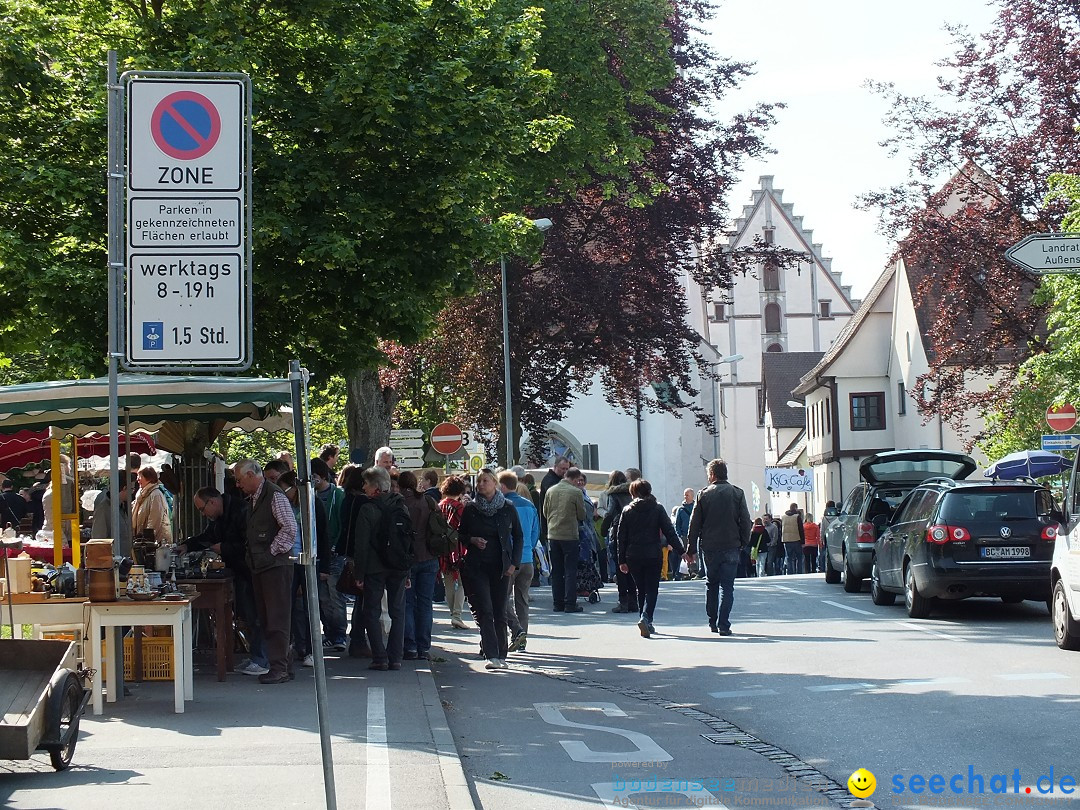 Flohmarkt in der Altstadt - Riedlingen am Bodensee, 17.05.2014