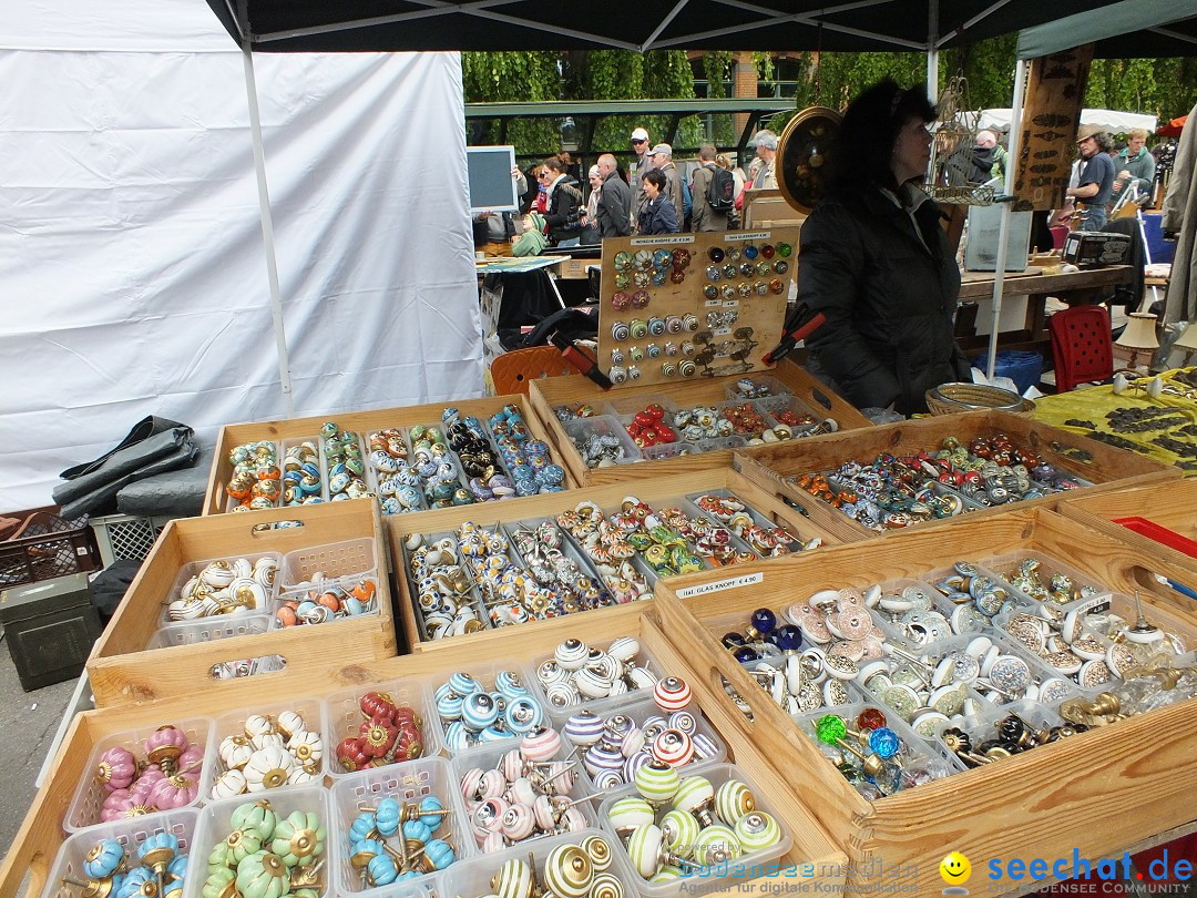 Flohmarkt in der Altstadt - Riedlingen am Bodensee, 17.05.2014