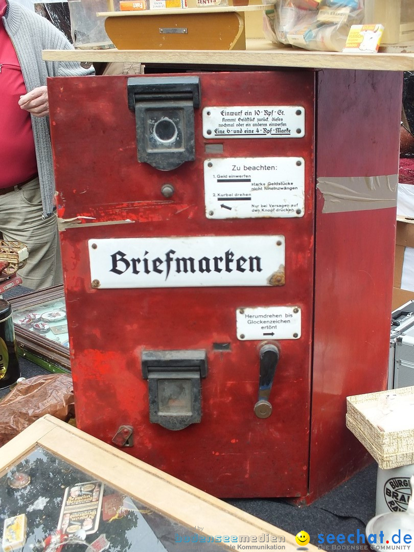 Flohmarkt in der Altstadt - Riedlingen am Bodensee, 17.05.2014