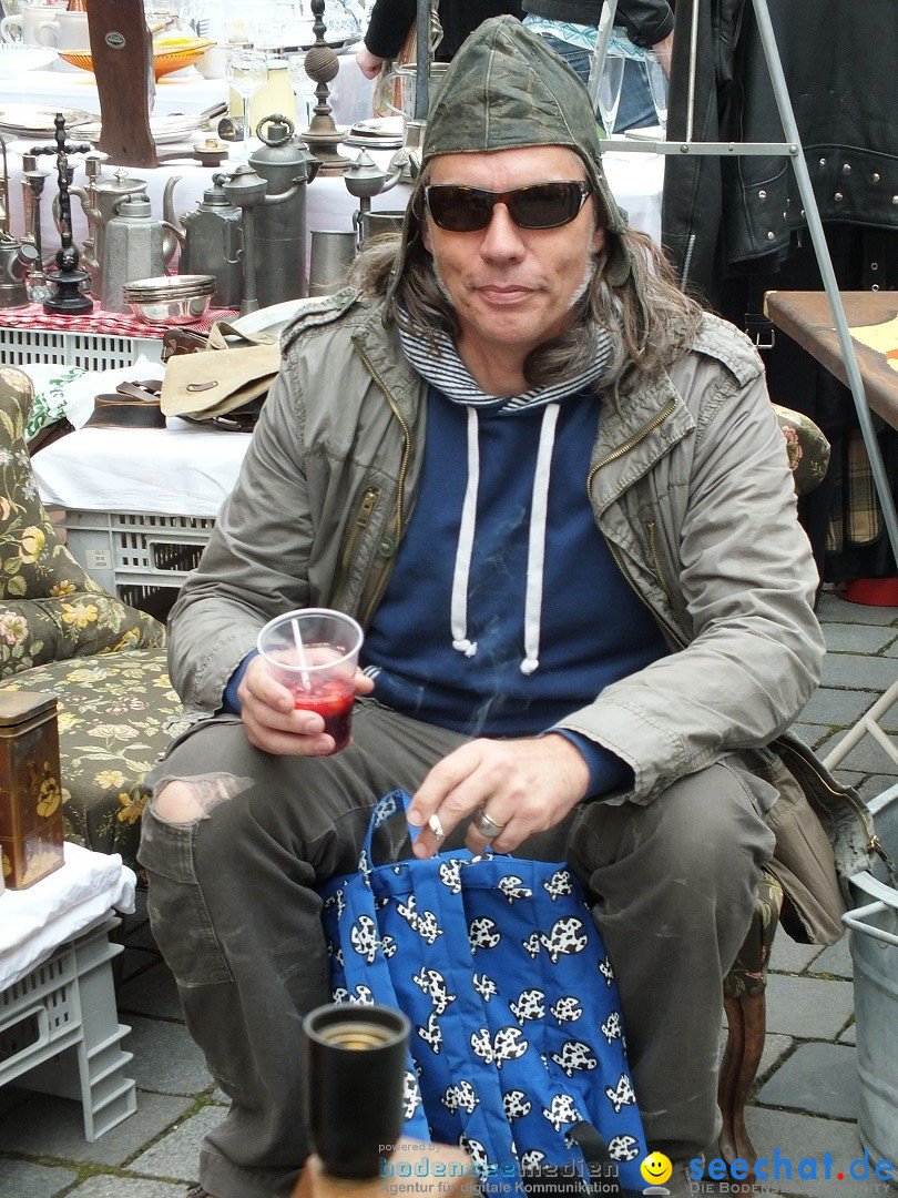 Flohmarkt in der Altstadt - Riedlingen am Bodensee, 17.05.2014