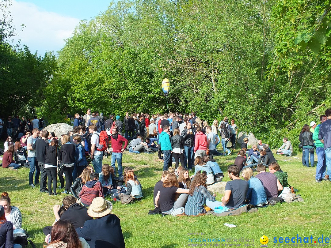 Flohmarkt in der Altstadt - Riedlingen am Bodensee, 17.05.2014