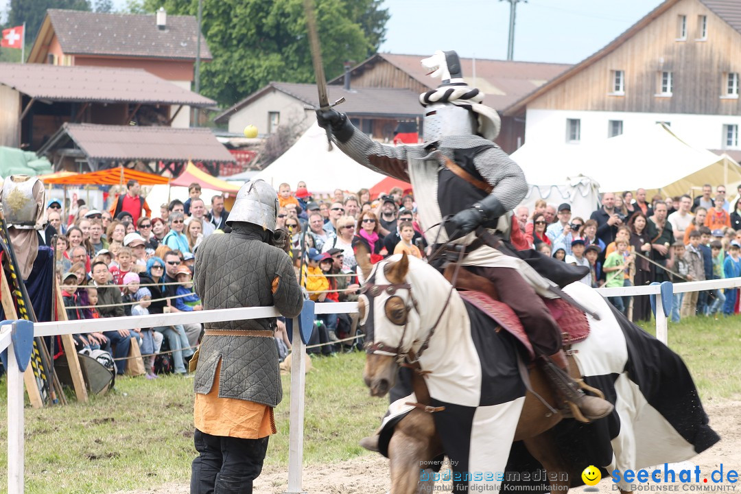Mittelalterspektakel - Ritterturniere am Bodensee: Hinwil (ZH), 17.05.2014