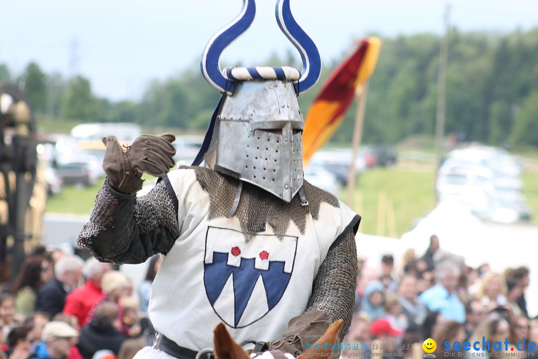 Mittelalterspektakel - Ritterturniere am Bodensee: Hinwil (ZH), 17.05.2014