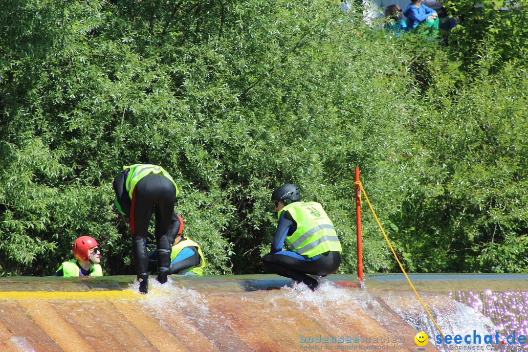 Mammut Flossrennen: Sitter-Thur in der Schweiz, 18.05.2014