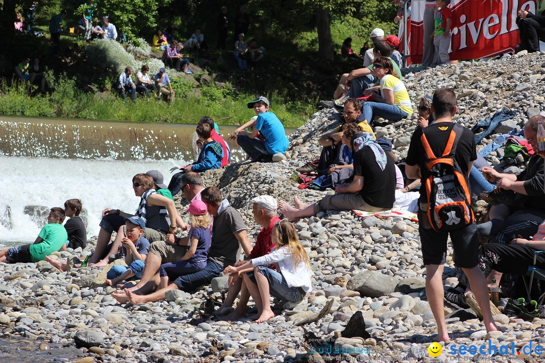 Mammut Flossrennen: Sitter-Thur in der Schweiz, 18.05.2014
