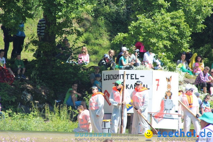 Mammut Flossrennen: Sitter-Thur in der Schweiz, 18.05.2014
