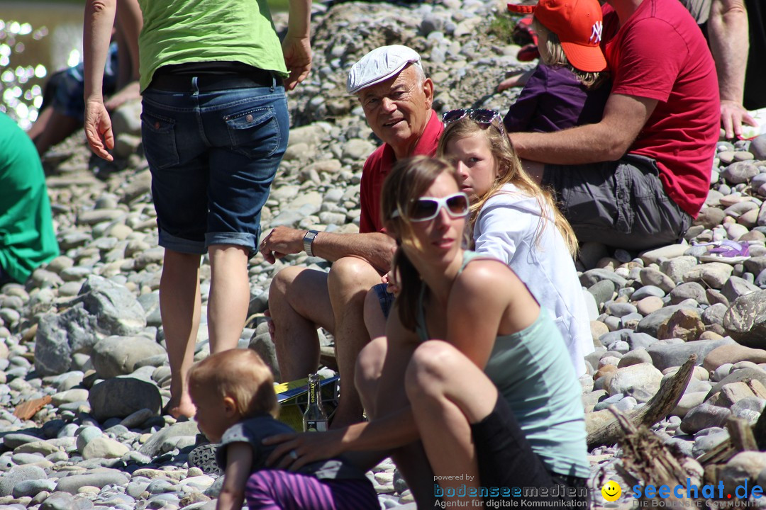 Mammut Flossrennen: Sitter-Thur in der Schweiz, 18.05.2014