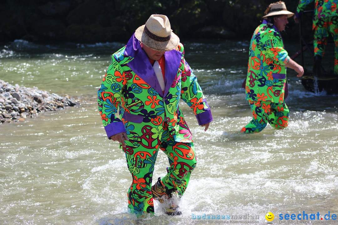 Mammut Flossrennen: Sitter-Thur in der Schweiz, 18.05.2014