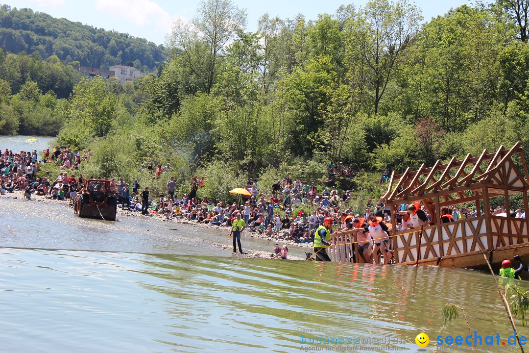 Mammut Flossrennen: Sitter-Thur in der Schweiz, 18.05.2014