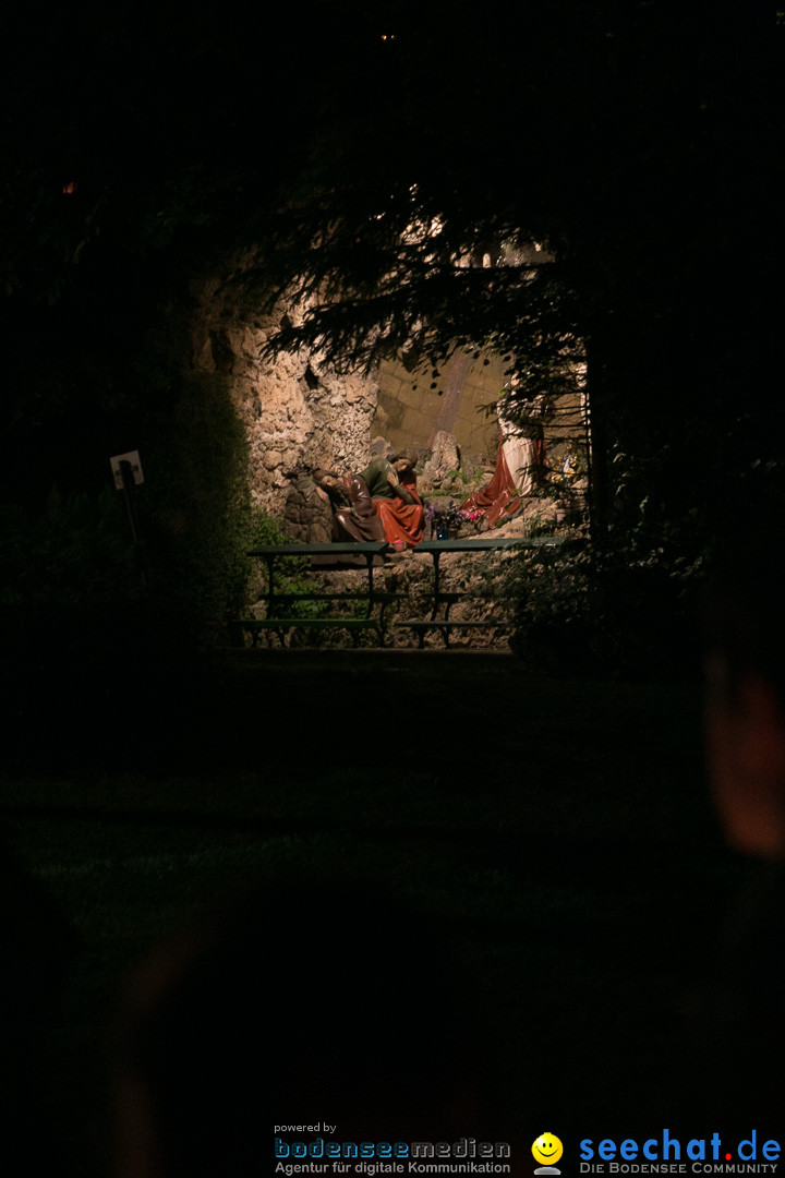 Lichterprozession Kreuzberg: Weingarten am Bodensee, 29.05.2014