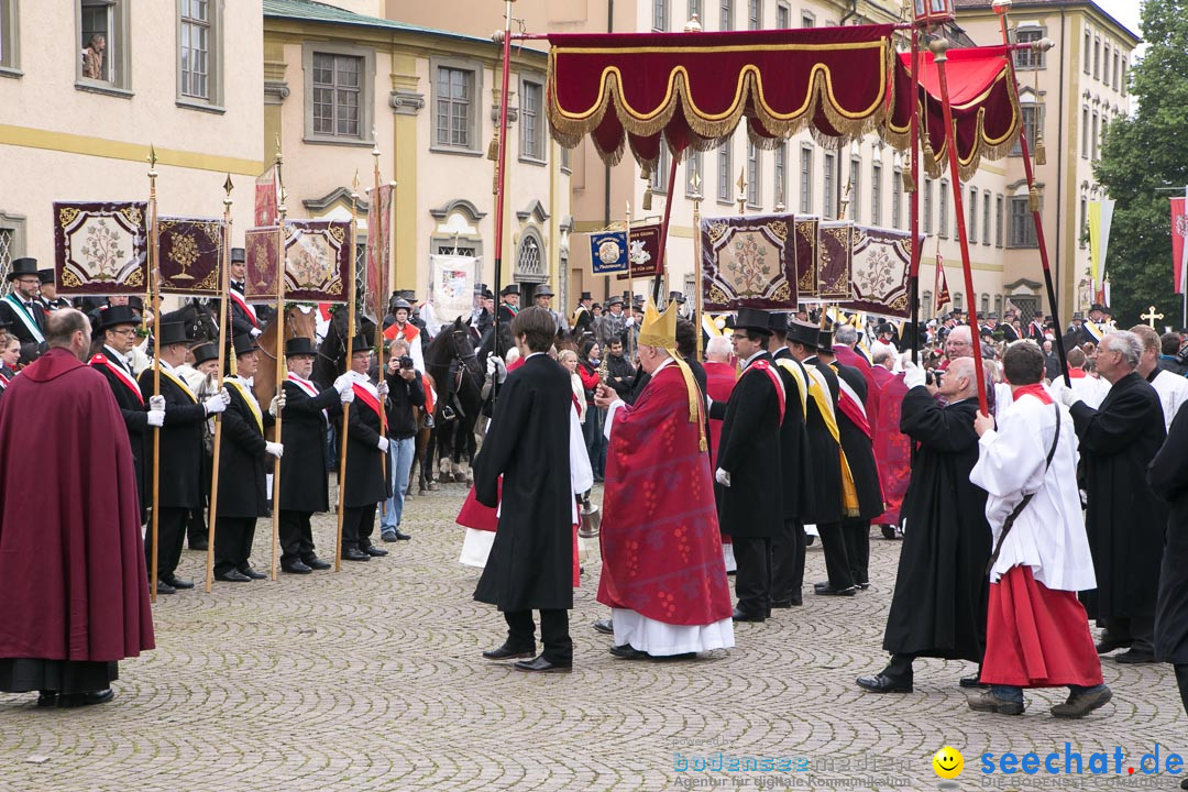 Blutritt: Heilig-Blut-Reliquie: Weingarten am Bodensee, 30.05.2014