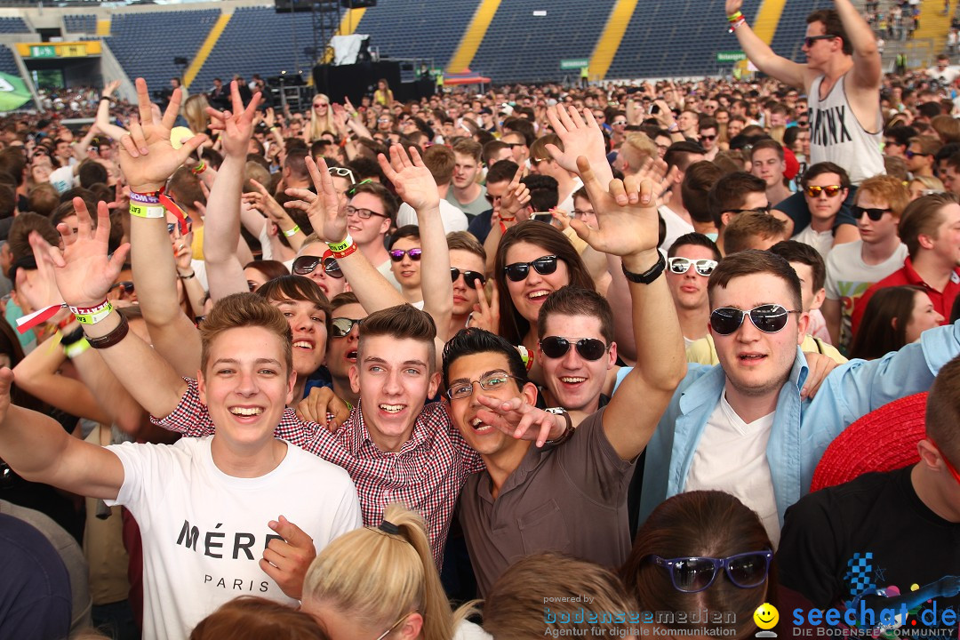 BigCityBeats WORLD CLUB DOME - SEECHAT: Arena in Frankfurt, 31.05.2014