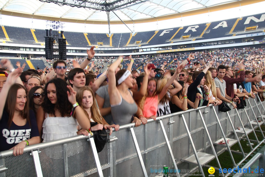 BigCityBeats WORLD CLUB DOME - SEECHAT: Arena in Frankfurt, 31.05.2014