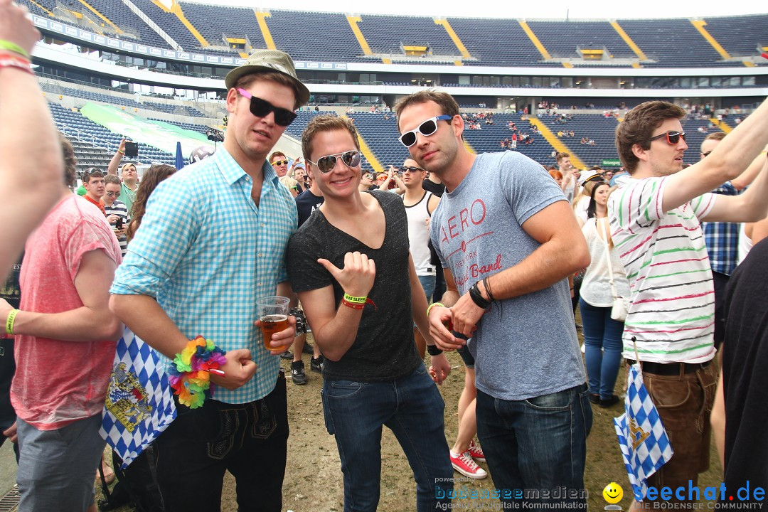 BigCityBeats WORLD CLUB DOME - SEECHAT: Arena in Frankfurt, 01.06.2014