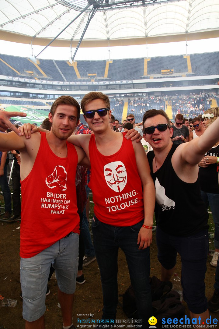 BigCityBeats WORLD CLUB DOME - SEECHAT: Arena in Frankfurt, 01.06.2014