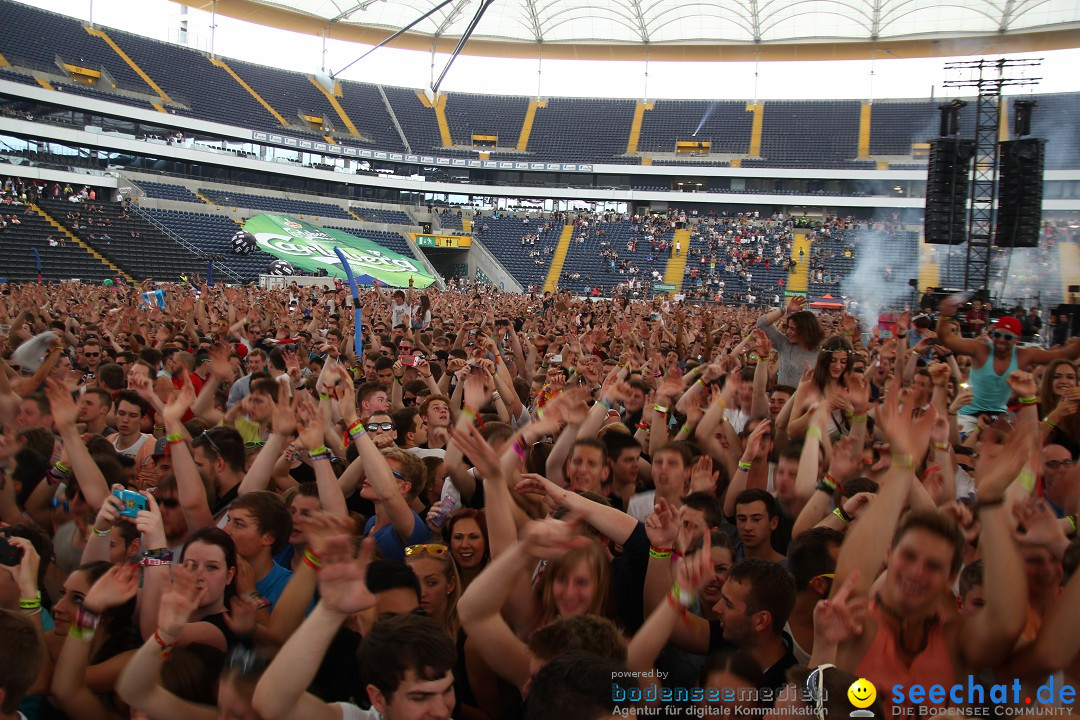 BigCityBeats WORLD CLUB DOME - SEECHAT: Arena in Frankfurt, 01.06.2014