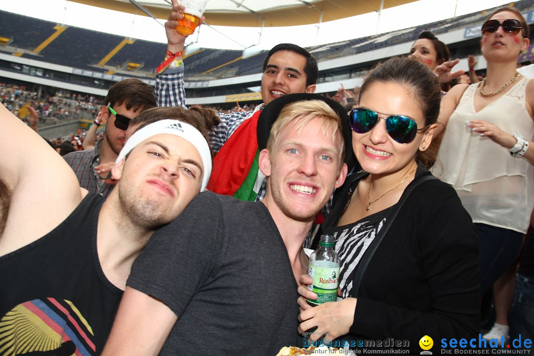 BigCityBeats WORLD CLUB DOME - SEECHAT: Arena in Frankfurt, 01.06.2014