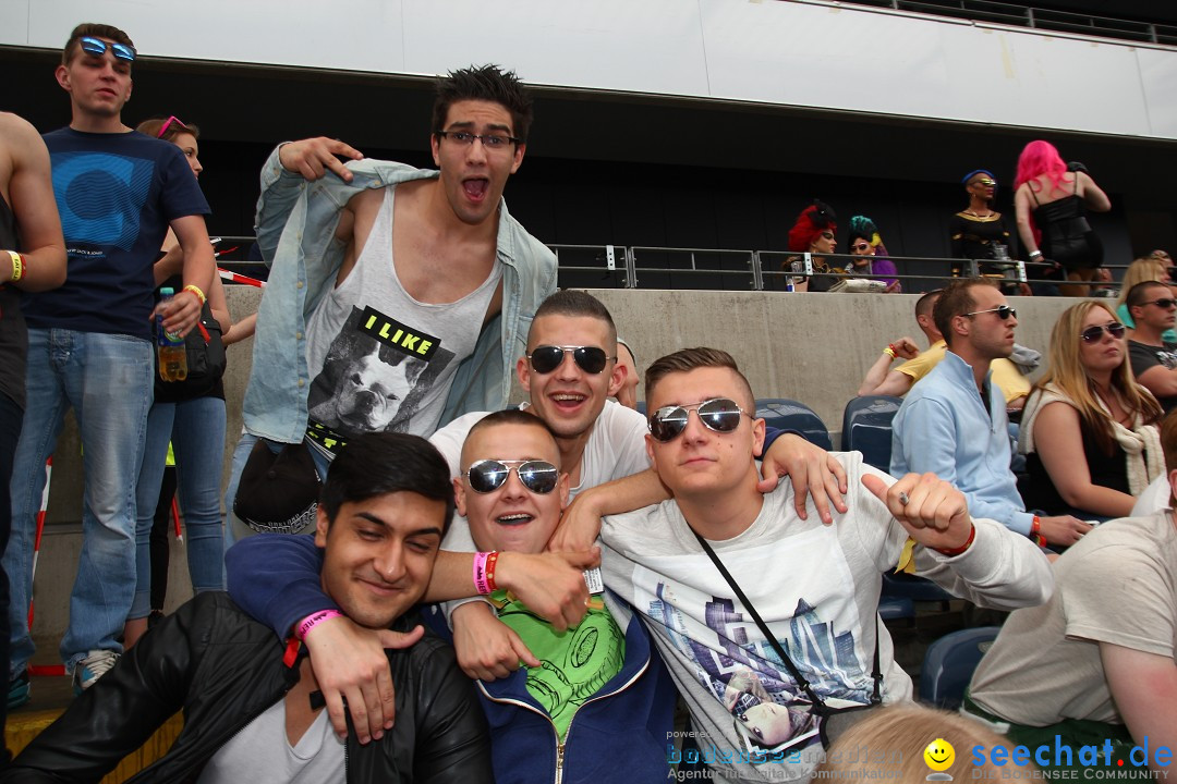 BigCityBeats WORLD CLUB DOME - SEECHAT: Arena in Frankfurt, 01.06.2014
