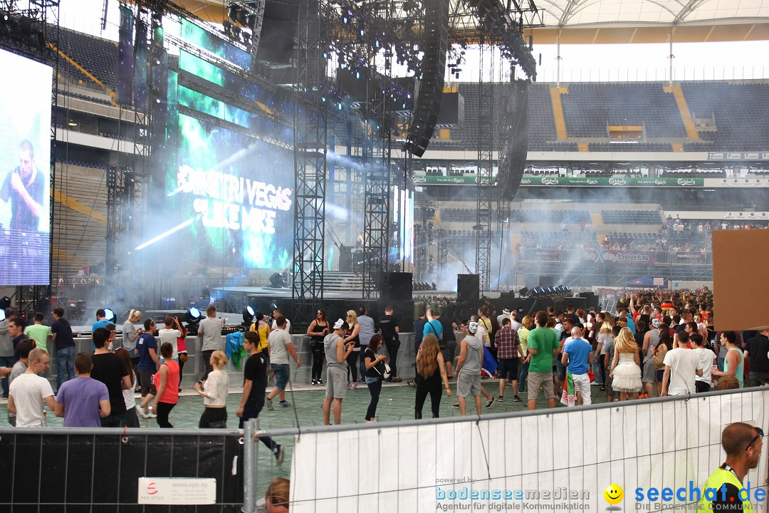 BigCityBeats WORLD CLUB DOME - SEECHAT: Arena in Frankfurt, 01.06.2014