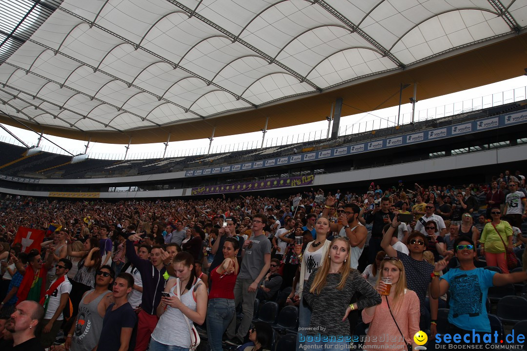 BigCityBeats WORLD CLUB DOME - SEECHAT: Arena in Frankfurt, 01.06.2014