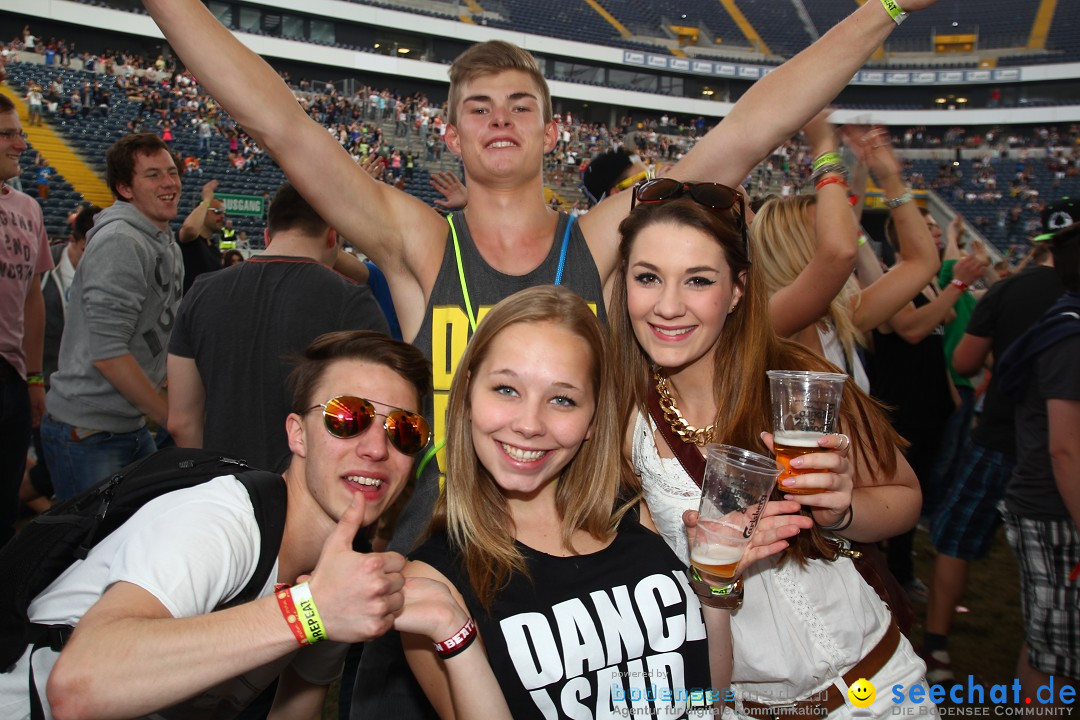 BigCityBeats WORLD CLUB DOME - SEECHAT: Arena in Frankfurt, 01.06.2014