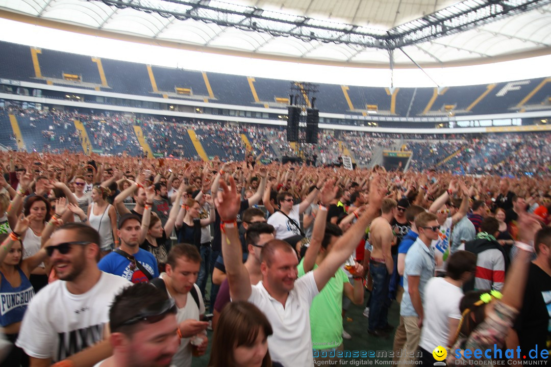 BigCityBeats WORLD CLUB DOME - SEECHAT: Arena in Frankfurt, 01.06.2014