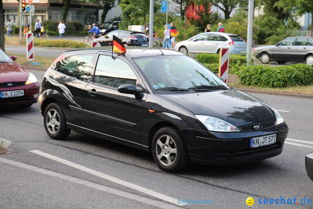 WM 2014: Deutschland vs. Portugal: Singen am Bodensee, 16.06.2014