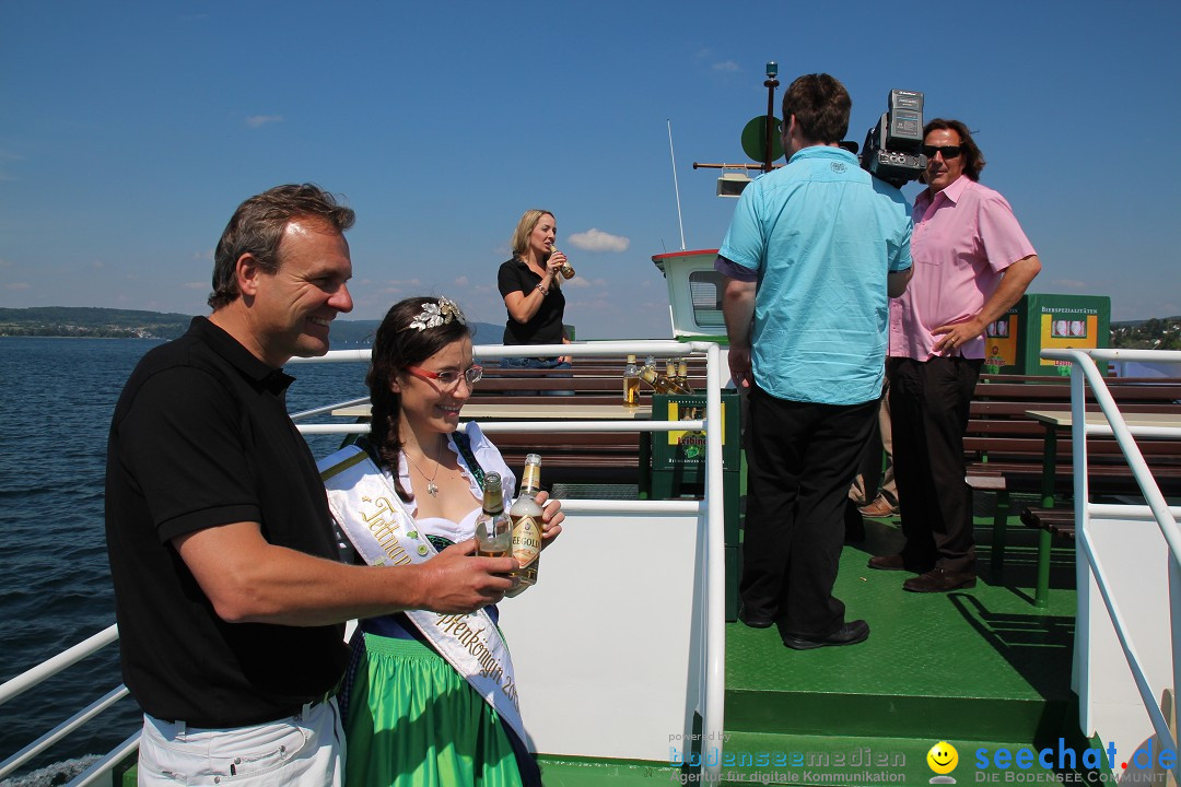 SEEGOLD, das neue Leibinger Bier! Meersburg am Bodensee, 18.06.2014