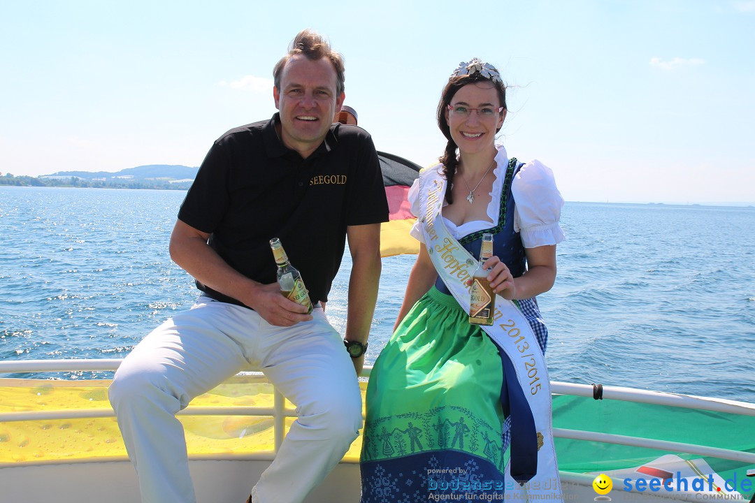 SEEGOLD, das neue Leibinger Bier! Meersburg am Bodensee, 18.06.2014