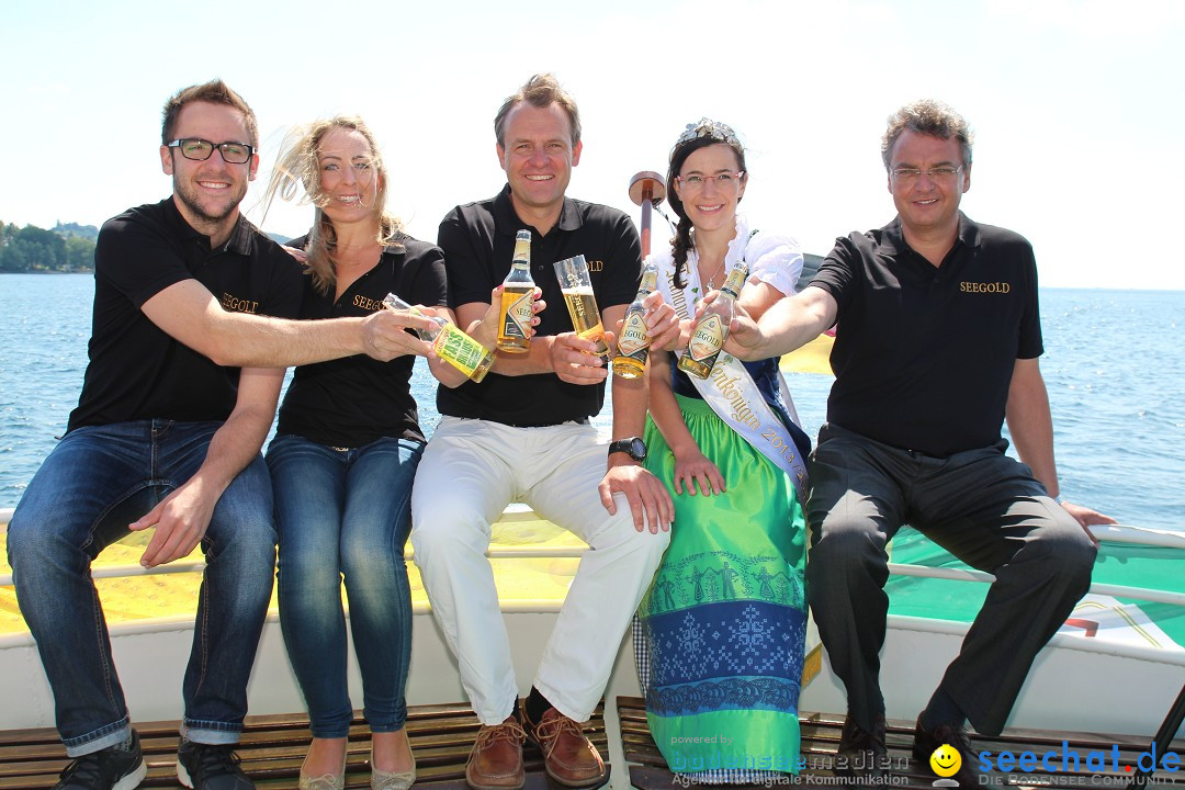 SEEGOLD, das neue Leibinger Bier! Meersburg am Bodensee, 18.06.2014