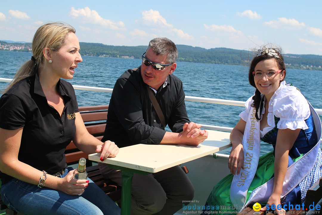 SEEGOLD, das neue Leibinger Bier! Meersburg am Bodensee, 18.06.2014