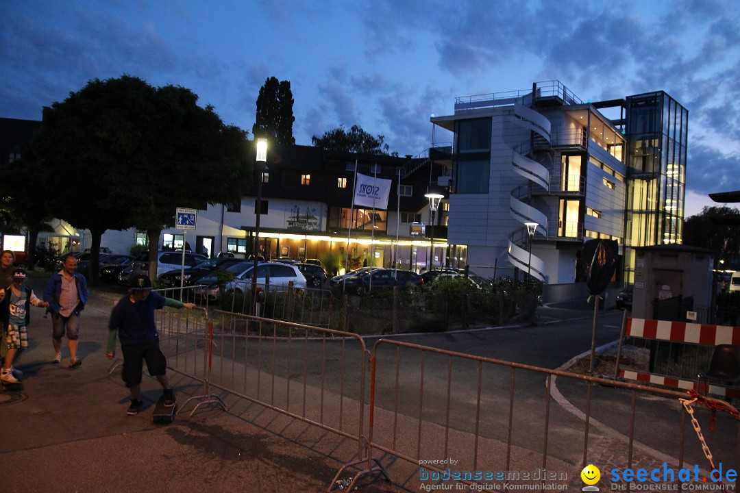 Hafenfest und WM: Deutschland - Ghana: Ludwigshafen am Bodensee, 21.06.2014