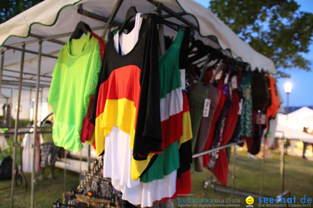 Hafenfest und WM: Deutschland - Ghana: Ludwigshafen am Bodensee, 21.06.2014