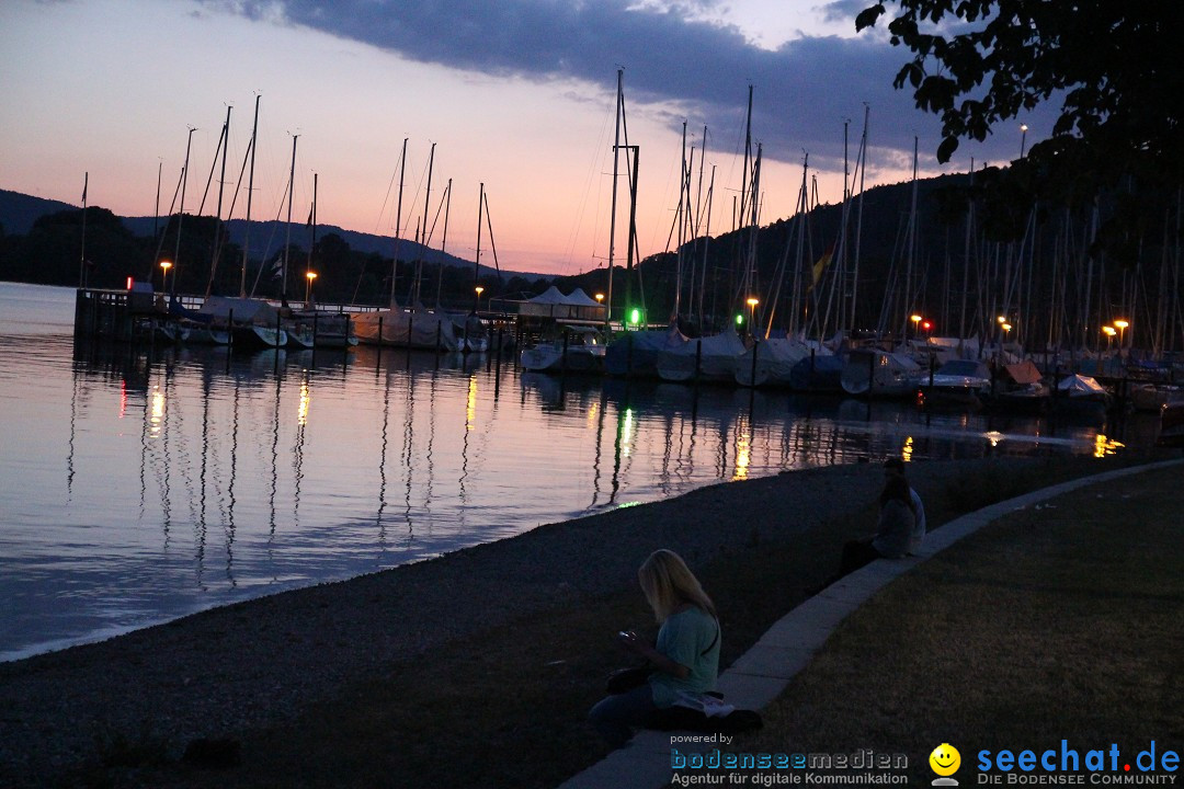 Hafenfest und WM: Deutschland - Ghana: Ludwigshafen am Bodensee, 21.06.2014
