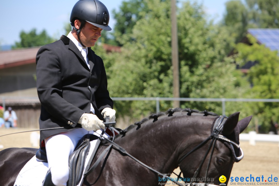 Reitturnier auf dem Ziegelhof in Dettingen-Wallhausen am Bodensee, 22.06.20